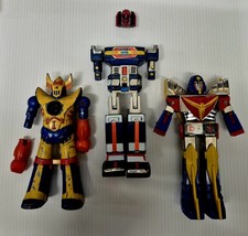 3 Ufo Robot Vintage Anni 70/80 Daitarn 3,bullmark, Godaikin Made Taiwan 