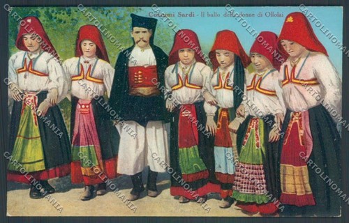 Nuoro costumi sardi - nuoro, ollolai