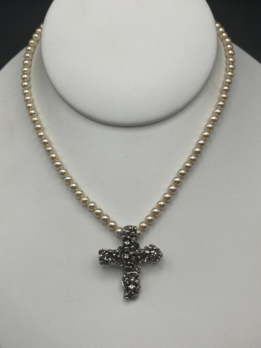 Collana andrea barnett croce - andrea,