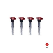 Audi S3 8L - 210 / 225 cv 4 Bobine rosse NGK U5014