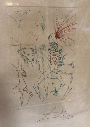 Salvator dali acquaforte - salvator, a