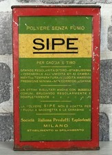 SIPE SCATOLA DI LATTA -
