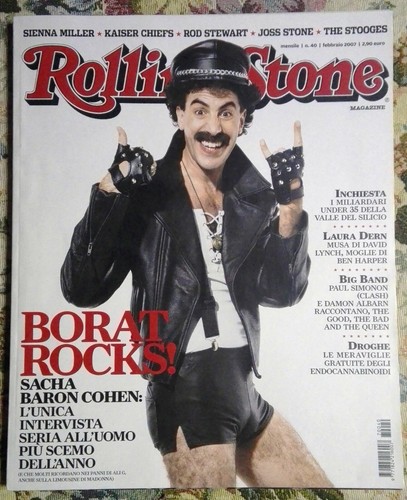 Rivista rolling stone - stone, magazine