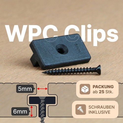 Wpc clip staffe di - wpc,