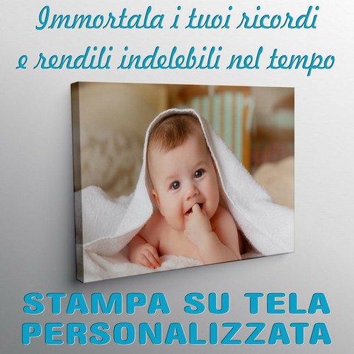 Stampa tela personalizzata - su,