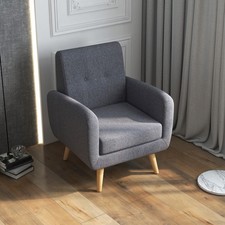 HOMCOM Poltrona Singola