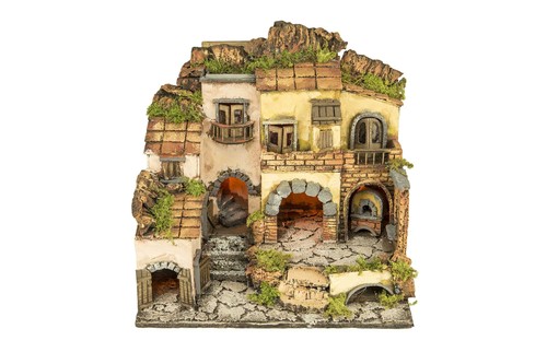 Presepe borgo napoletano stile