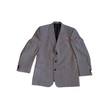 Giacca blazer misto lana Brook Taverner Alson. Uomo. Check nero/grigio taglia 40R