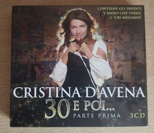 Cristina D'Avena ‎– 30 E Poi... Parte Prima  Italy 2012  3 x CD Compilation