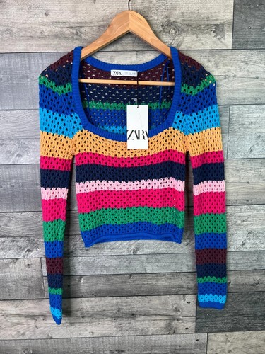 Maglione zara all - zara, all'uncinetto