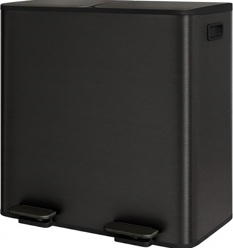 Pattumiera pedale 2x40l - a,