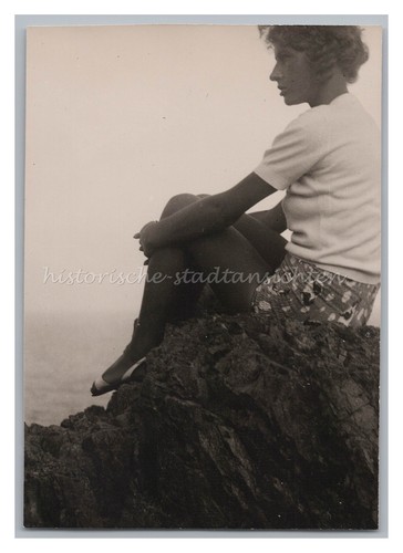 Giovane donna roccia - donna,