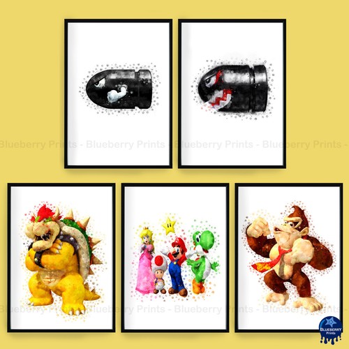 Poster mario bro - mario, camera