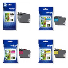 BROTHER LC-422XL CARTUCCIA ORIGINALE BK C M Y 3000/1500 pagine MFC-J 5340 DW