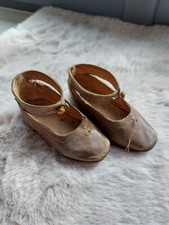 Vintage Coppia Di Scarpe Cuoio