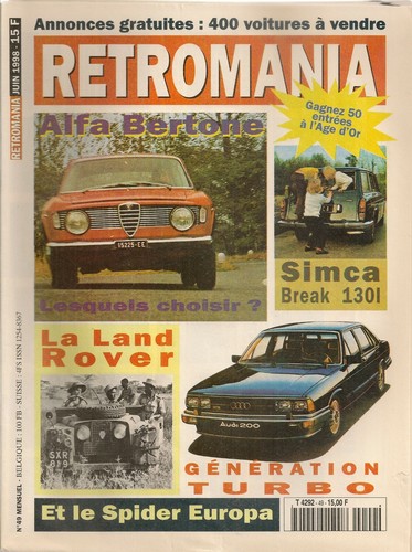Retromania alfa romeo - retromania,