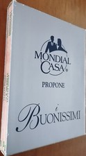 Cofanetto 3 libri I Buonissimi. Mondial casa. DeAgostini. 2000. Rari. 156 pagine