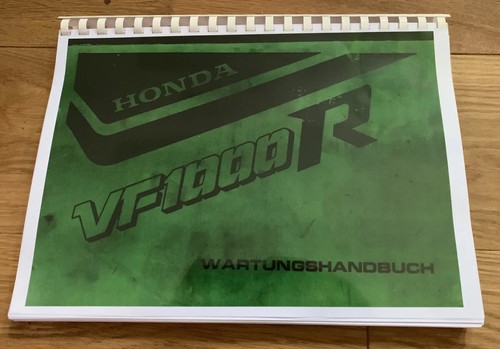 Honda vf1000r sc16 - vf1000r, manuale
