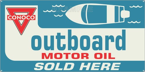Conoco olio motore fuoribordo - conoco,
