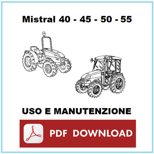 Landini mistral 50 - landini, 55