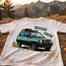 T-SHIRT AUTO VINTAGE FIAT