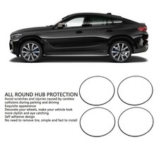 ˇ4pcs Protezioni Cerchi Ruota