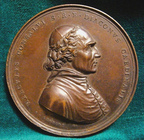 Medaglia ercole consalvi - ercole,