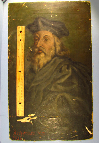 Dipinto olio girolamo - girolamo, di