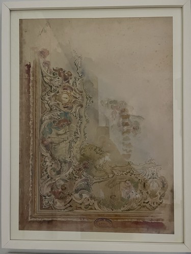 Quadro con bozzetto originale - quadro,