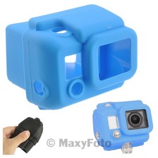 CUSTODIA SILICONE CASE GEL COVER GOMMA MORBIDA GOPRO HD HERO 3+ BLACK EDITION BL