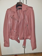 Giubbino pelle donna zara - pelle,