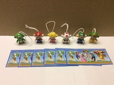 SUPER MARIO SERIE COMPLETA 6 PEZZI + 6 CARTINE KINDER FERRERO