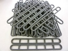 40 x AWNING RUBBER LADDER STRAPS SUITABLE FOR TENTS SAFARI ROOM AWNINGS 