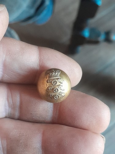 Army button royal horse - army,