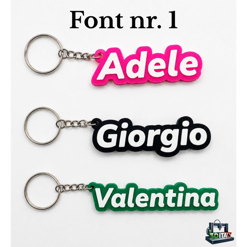 Portachiavi personalizzato - portachiavi,