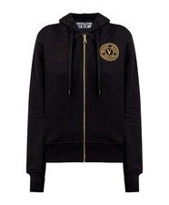 Felpa Donna Nero Versace jeans