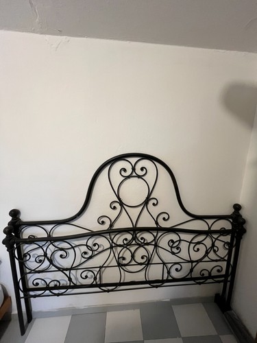 Letto matrimoniale antico - letto, in