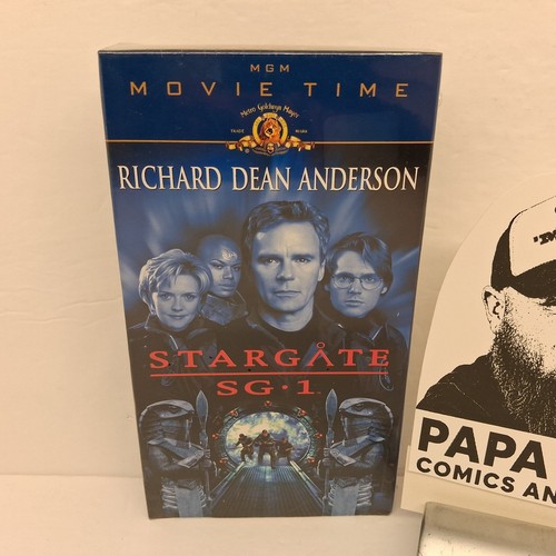 Sealed stargate vhs - stargate, sg-1