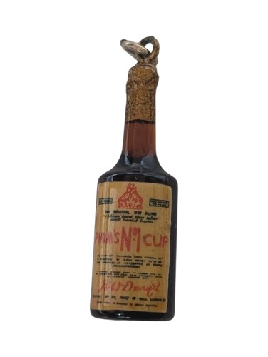 Charm bottiglia vintage