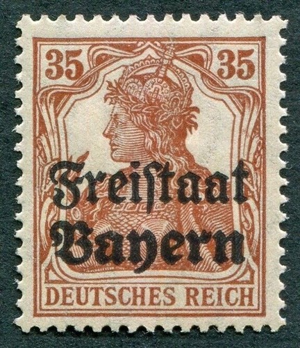 Bavaria 1919 35pf - bavaria,
