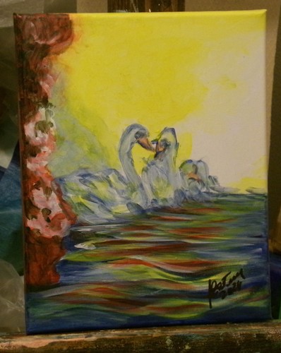 Quadro acrilico tela - tela., 20x25