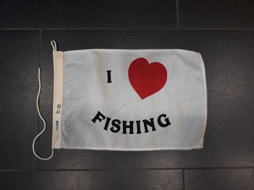 Bandiera love fishing - bandiera, i