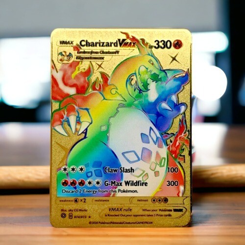Carta charizard vmax - charizard,