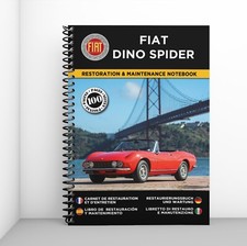 FIAT DINO SPIDER : Libretto Di