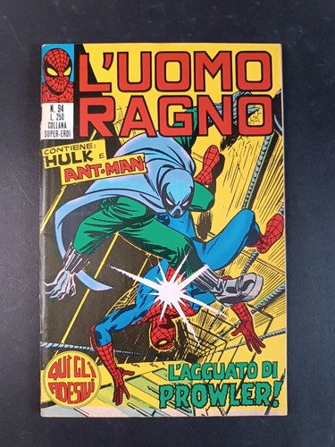 Fumetto uomo ragno corno - l'uomo,