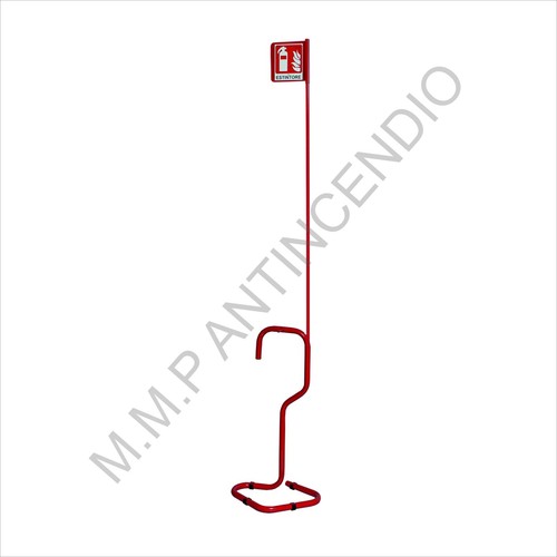 Piantana porta estintore - porta, con