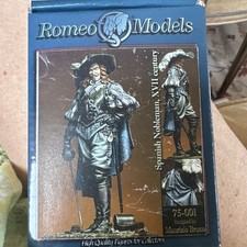 FIGURA DE METAL 75 MM -PEGASO MODELS (Made in Italy) -Spanish Noble Man XVII