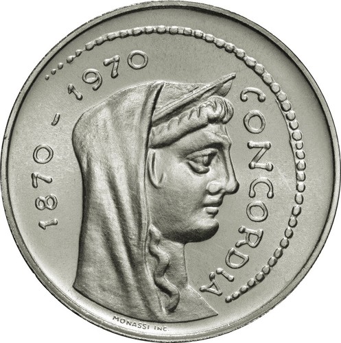 1000 lire 1970 argento fdc - lire,