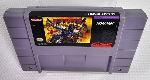 Sunset riders super nintendo - sunset, (super