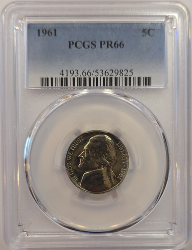1961 pcgs pr66 - 1961,